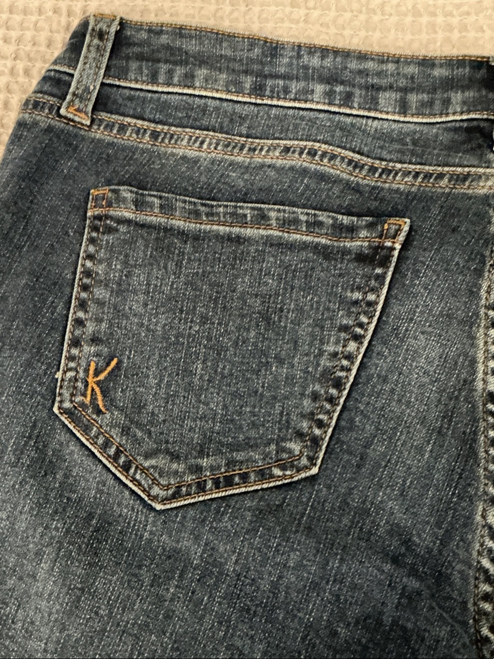 Kut from the Kloth Asher Ankle Straight Leg Jeans size 10 - Picture 10 of 12